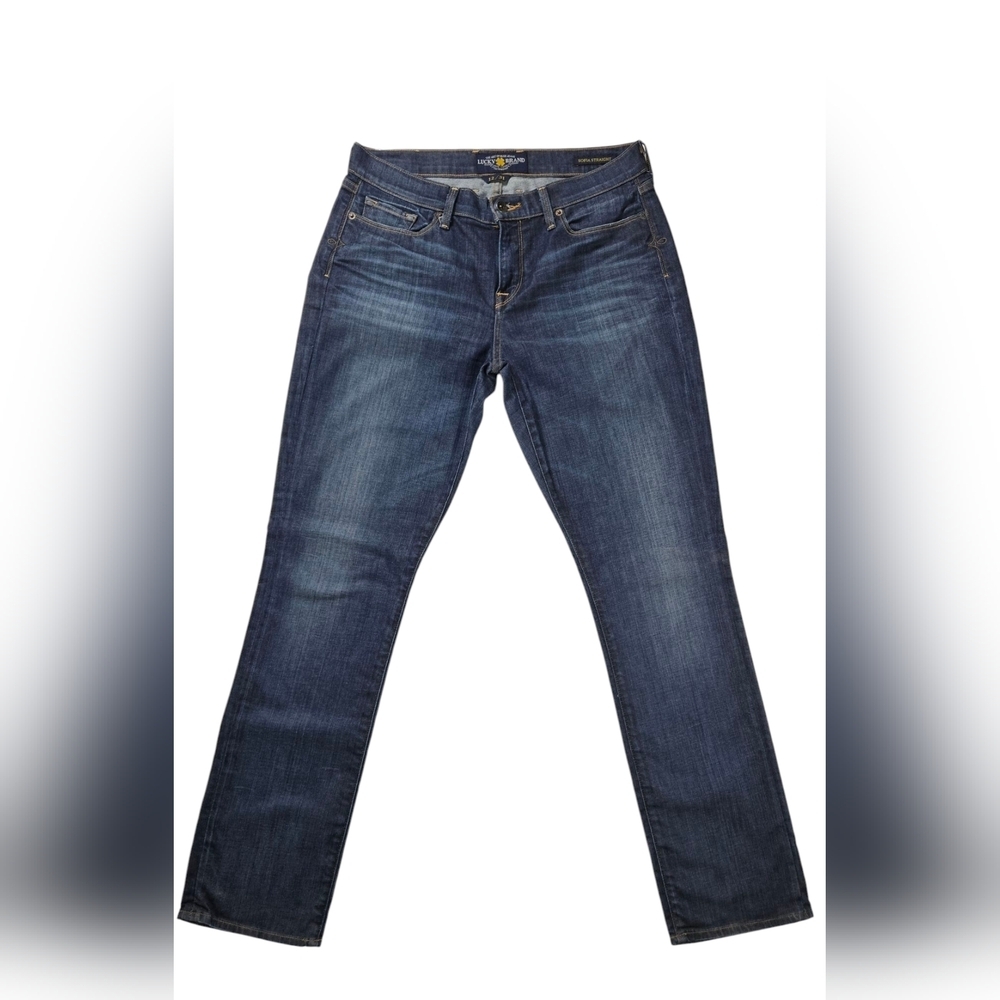 EUC Lucky Brand Sofia Straight Sz 12/31